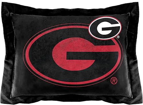 Miniatura 3 de NORTHWEST NCAA Georgia Bulldogs - Juego de edredón y funda de almohada FullQueen