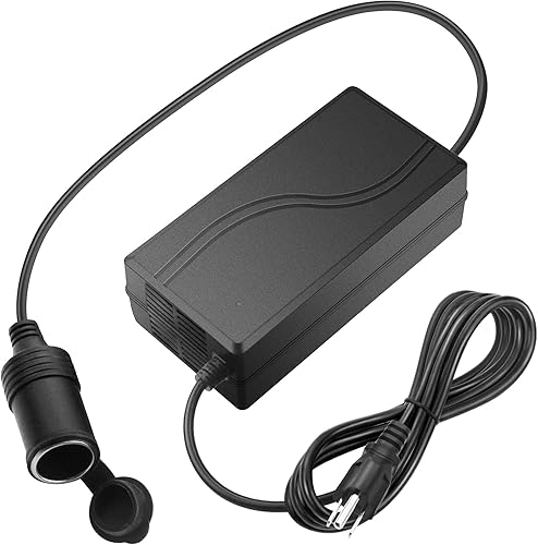 SHNITPWR Convertidor de CA a CC de 12 V 20 A 250 W fuente de alimentación de 110 V a 12 V adaptador de CACC enchufe de encendedor de cigarrillos de