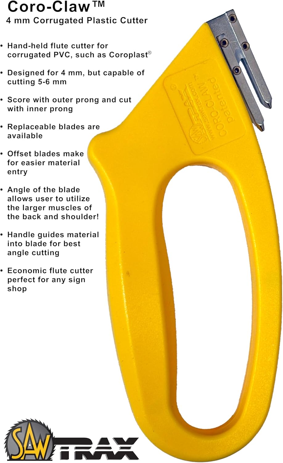 CCD4 Coro-Claw 4mm Coroplast Cutter