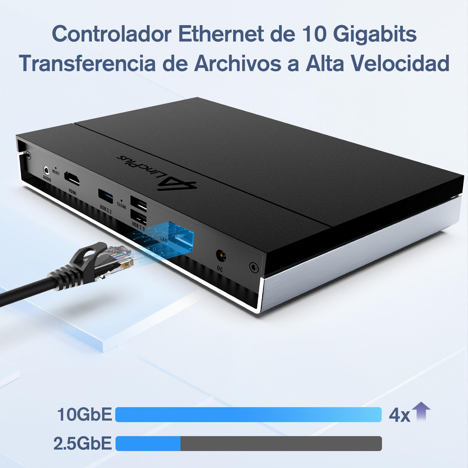 LincStation N2 NAS 6 Bahías - Intel N100 4 Núcleos | 10 GbE | 16GB LPDDR5 | 128G eMMC | 2 Discos Duros SATA de 2,5" + 4 Ranuras M.2 NVMe | 2 Años Garantía | HDMI 4K | Almacenamiento Conectado a La Red