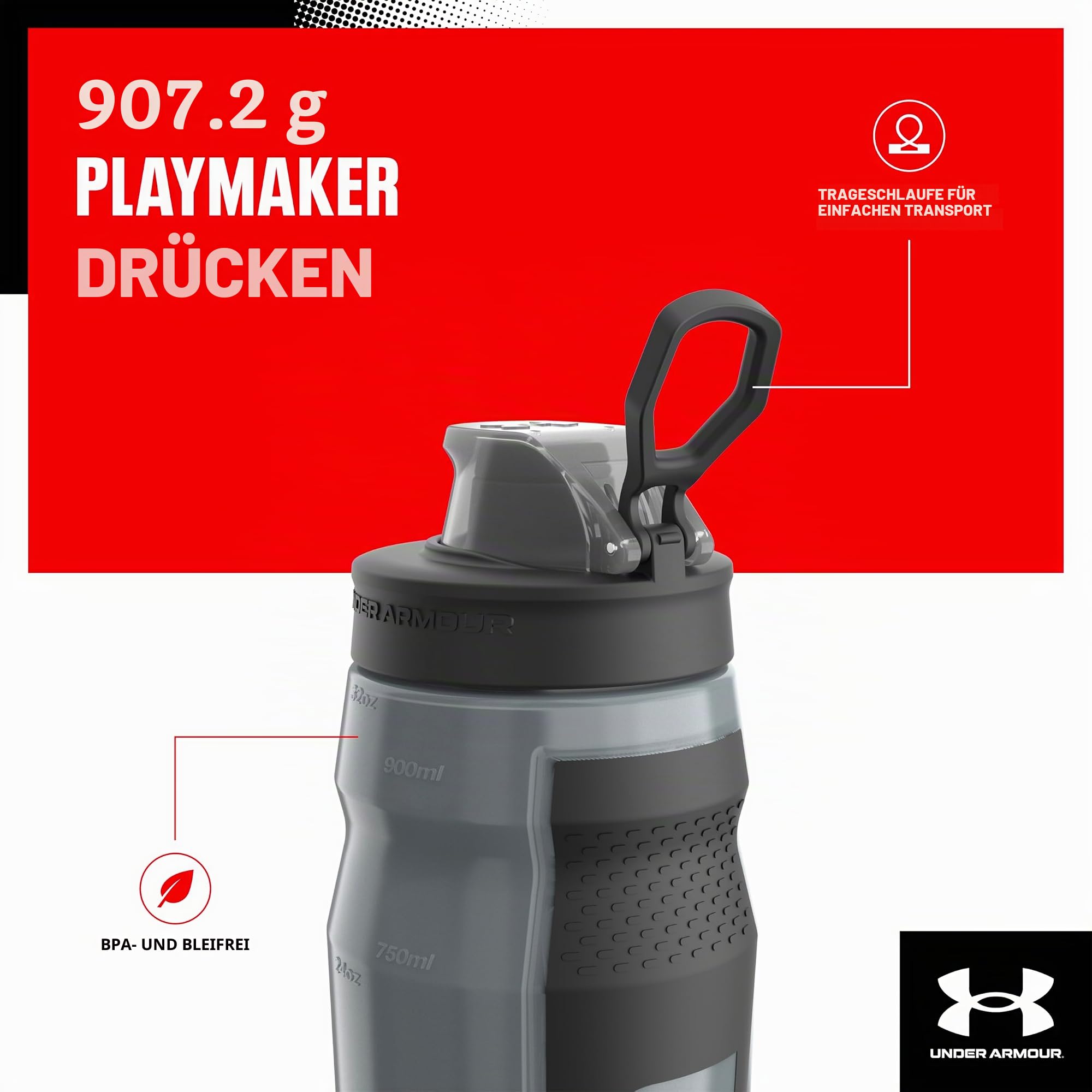 Under Armour UA 907 g Playmaker Squeeze Pitch Grey/Cruise Blue