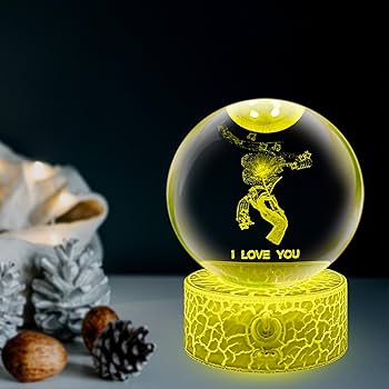 Amazon.co.jp : ASEAZ ロマンティッククリスタルボール I Love