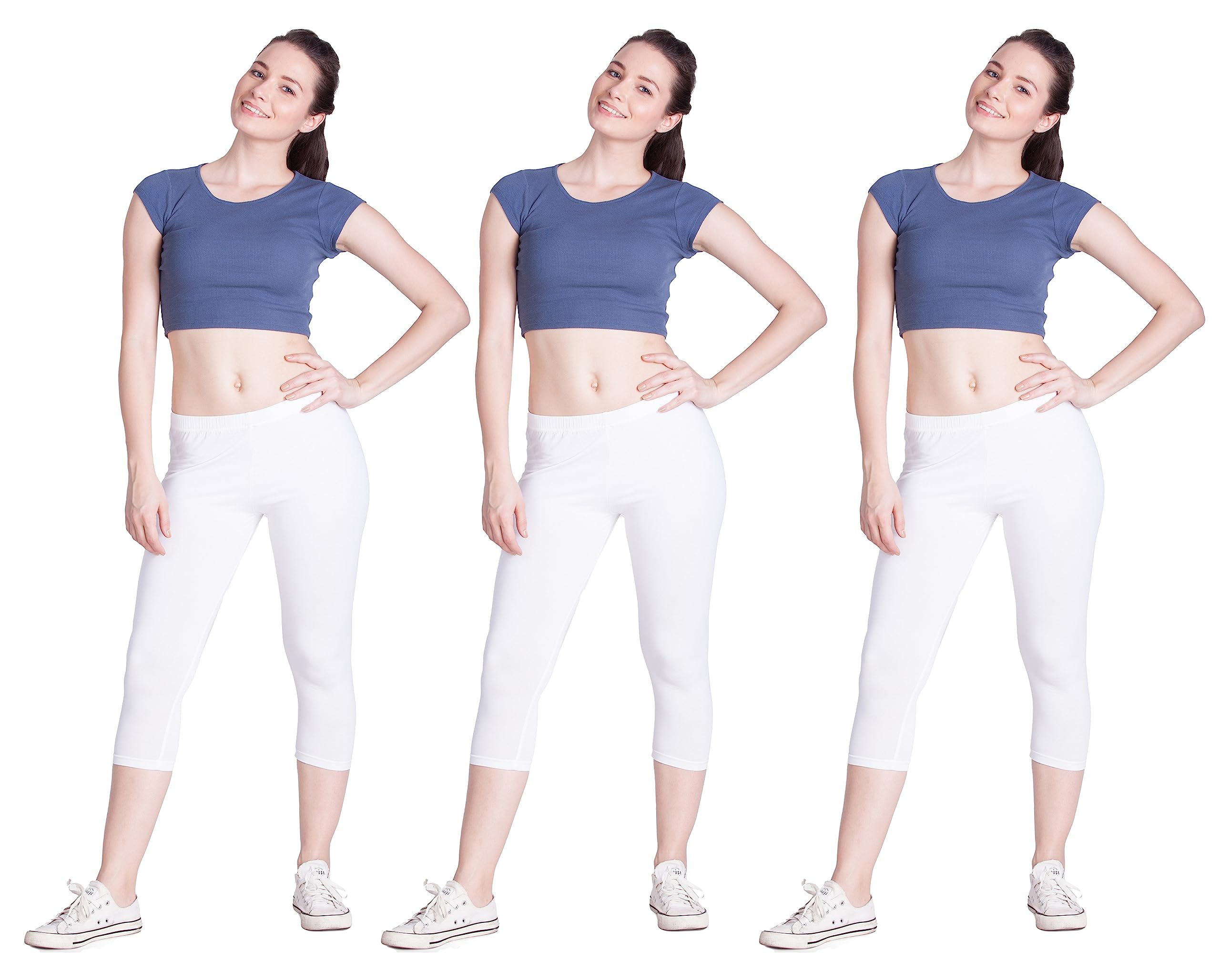 Women's Skinny Fit High Rise Leggings-image-24