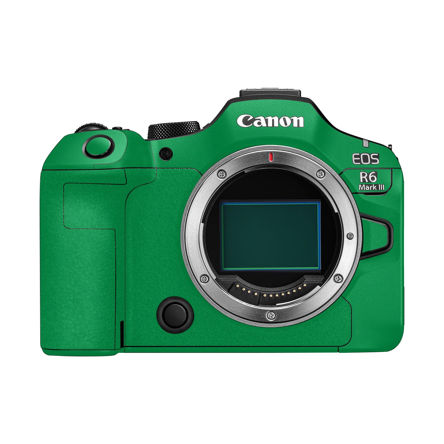 Camera Skin Compatible with Canon EOS R6 Mark III (2025) - Solid Green - Premium 3M Vinyl Protective Wrap Decal Cover - Easy to Apply | Crafted in the USA by MightySkins