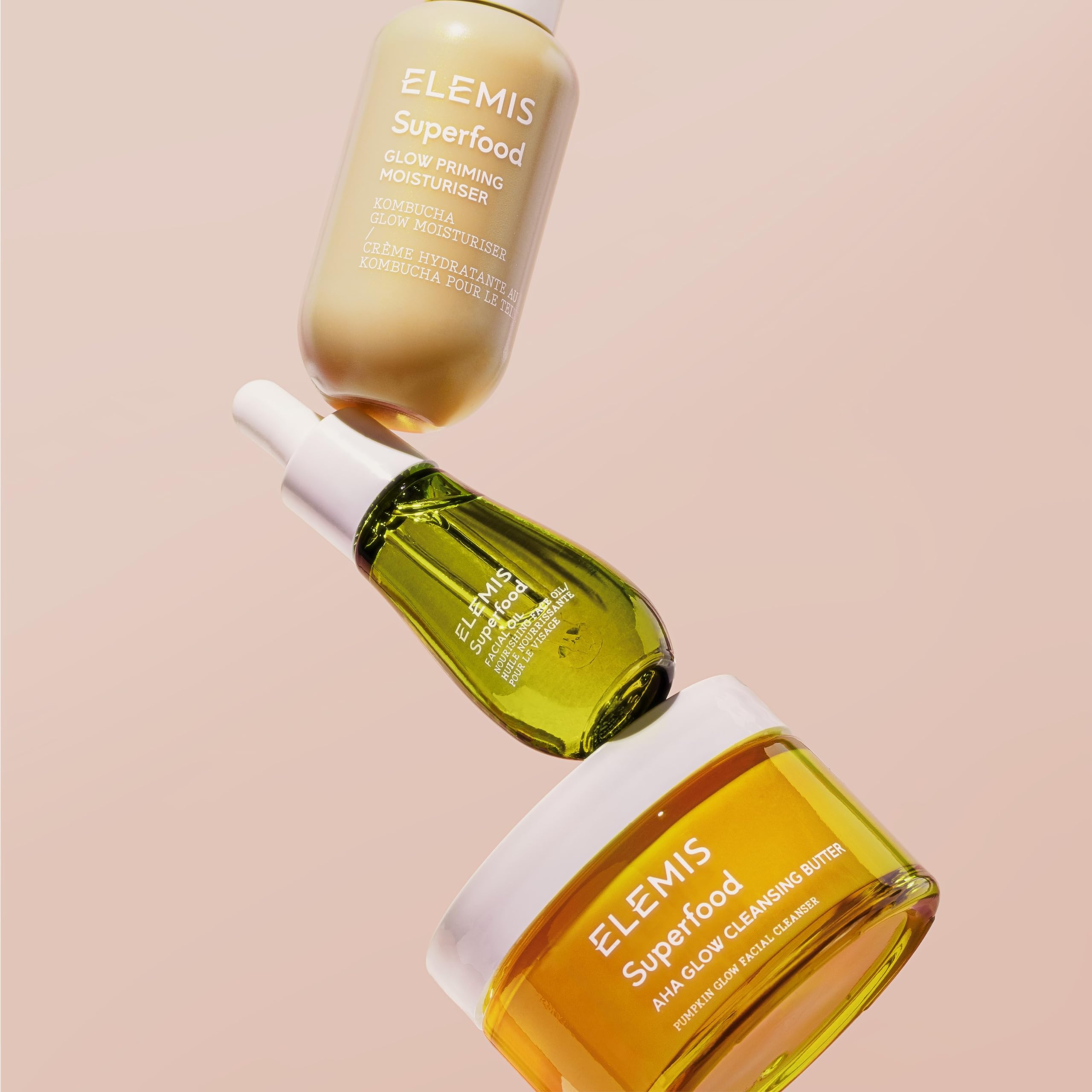 Elemis Superfood Aha Glow Cleaning Butter 90g avec superaliment pour visage lavage 200 ml