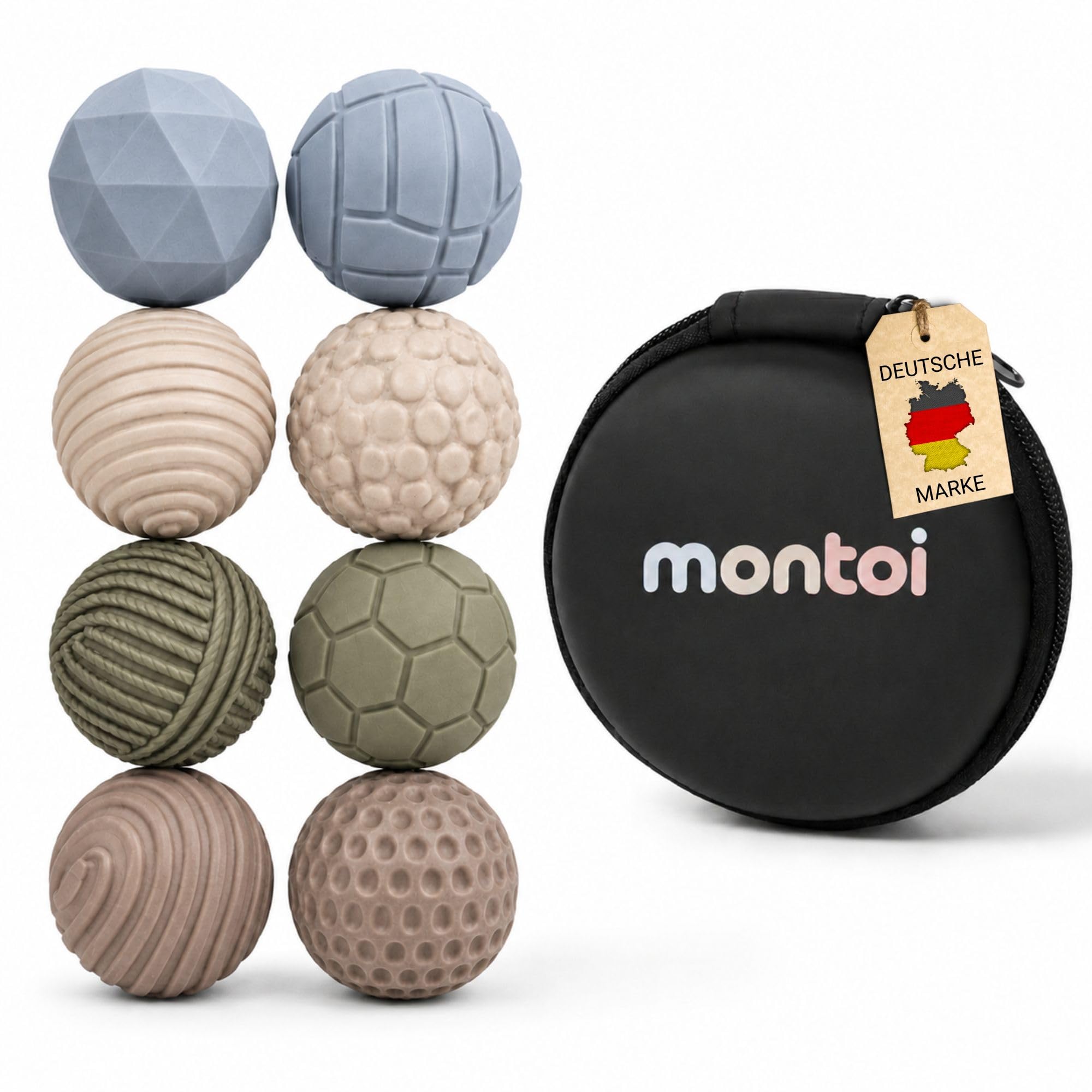 Magnetyczne Fidget Toys - Zabawka Antystresowa z Magnetycznymi Kulkami - Focus Dots do Redukcji Stresu i Poprawy Koncentracji (Pastelowe Kolory)