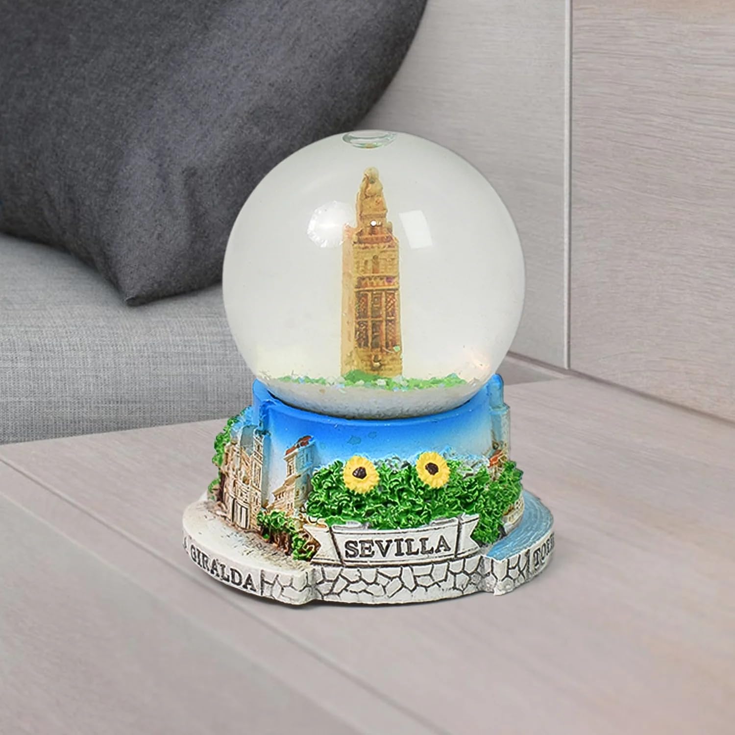 Garth Choco Magic Chocolate (40g) with Snow Globes Souvenirs Showpiece 1 Pc – Elegant Gift Combo for Home, Office, Desk and Table Decor – Sweet and Souvenir Gift for Birthday and Special Occasions 3
