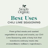 Vista 3 de Simply Organic, Condimento Chili Lime, 4.2 onzas