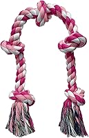 Vista 1 de Lmlpt Juguete de cuerda para perros para masticadores grandes y agresivos, cuerda resistente, juguete para masticar, indestructible, resistente