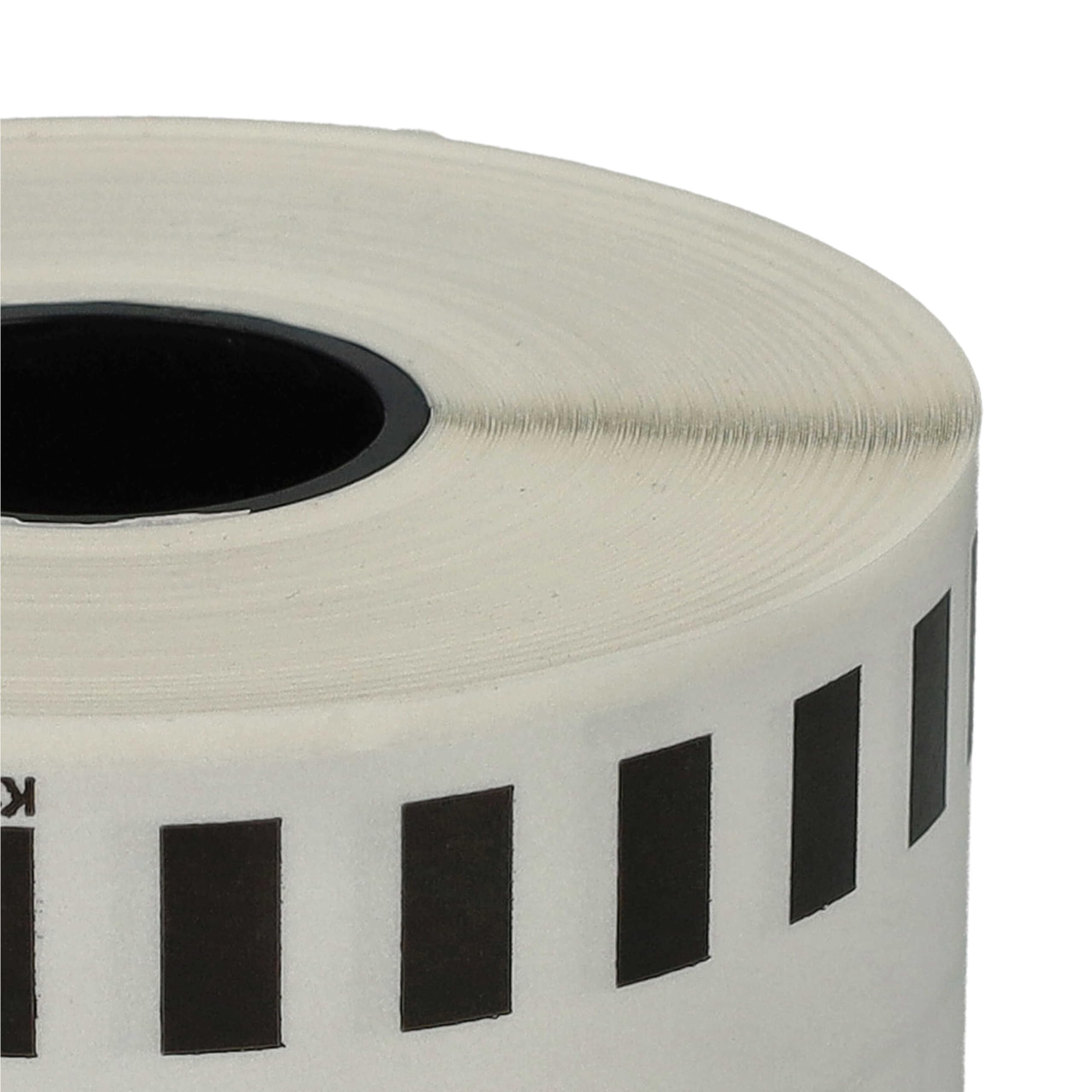 Rotoli Etichette 50mm X 30.48m Per Brother QL-570/580 - Set Da 3, Bianco Premium - Foto 7