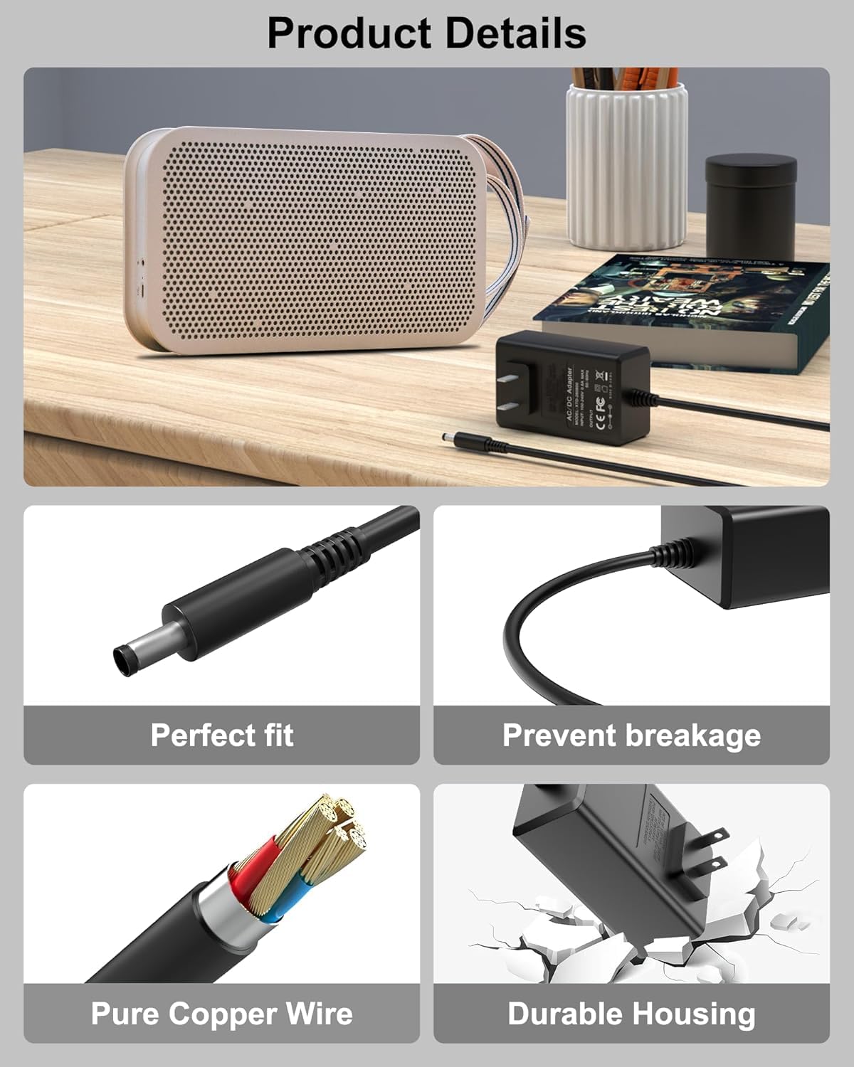 Amazon.com: FGIEU 15V Speaker Charger Compatible with B&O Bang