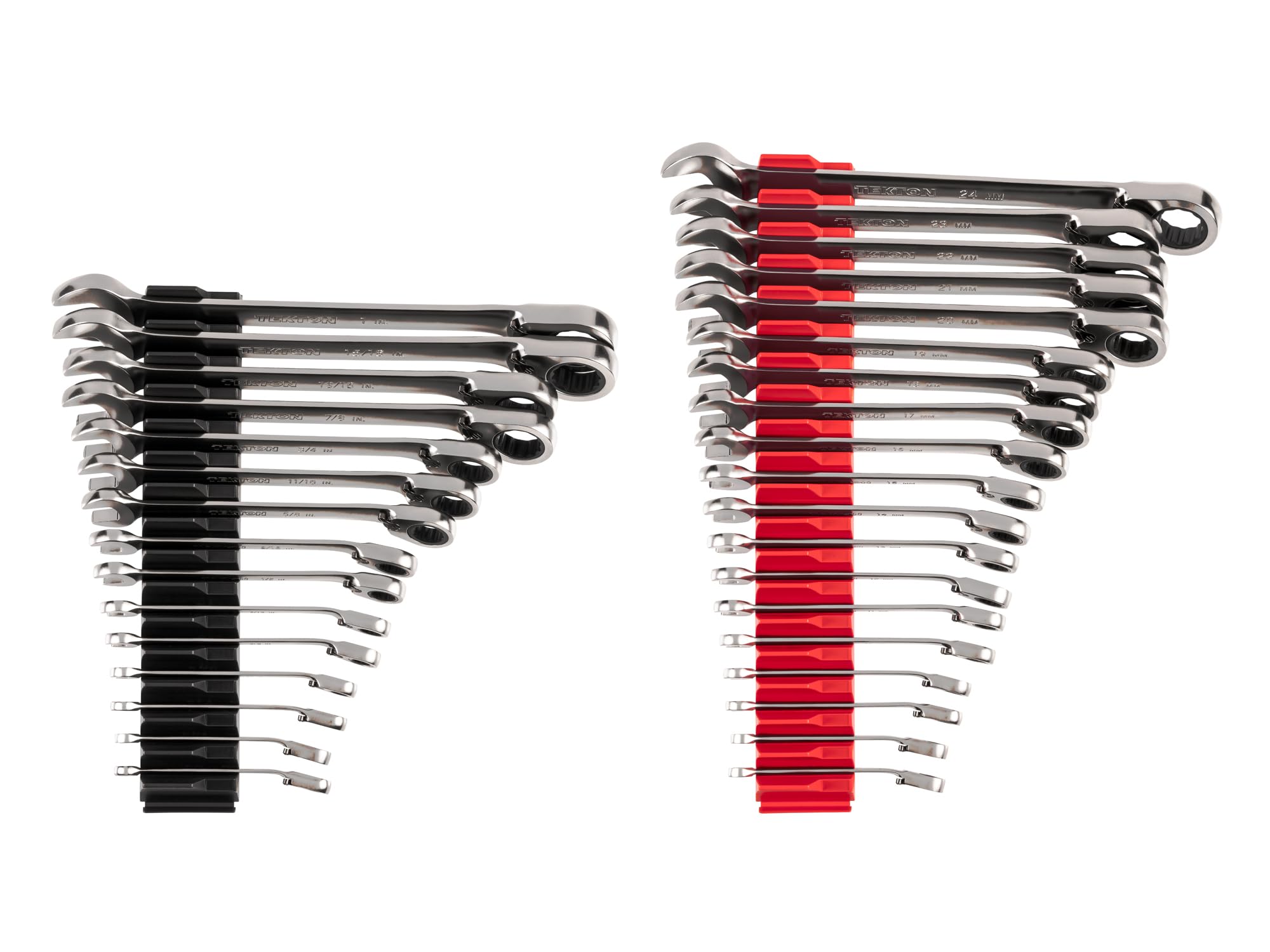 TEKTON Reversible Ratcheting Combination Wrench Set, 34-Piece