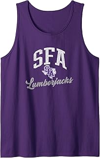 Stephen F. Austin State Lumberjacks Archover Script Tank Top