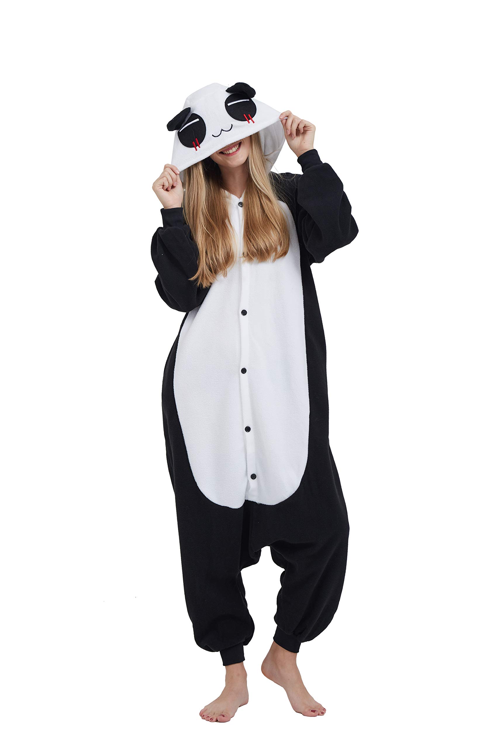 SimZooAdult Animal Onesie Pyjamas, Men and Women's Animal Cosplay Costume, Sleepwear, One-Piece Unisex Homewear