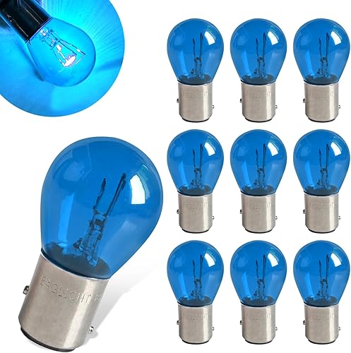 Miniatura 10 de 10 unidades Bombilla para coche 1157 P21/5W S25 BAY15D, bombilla de luz trasera doble alta y baja, señal de giro, bombilla de luz de freno de vida