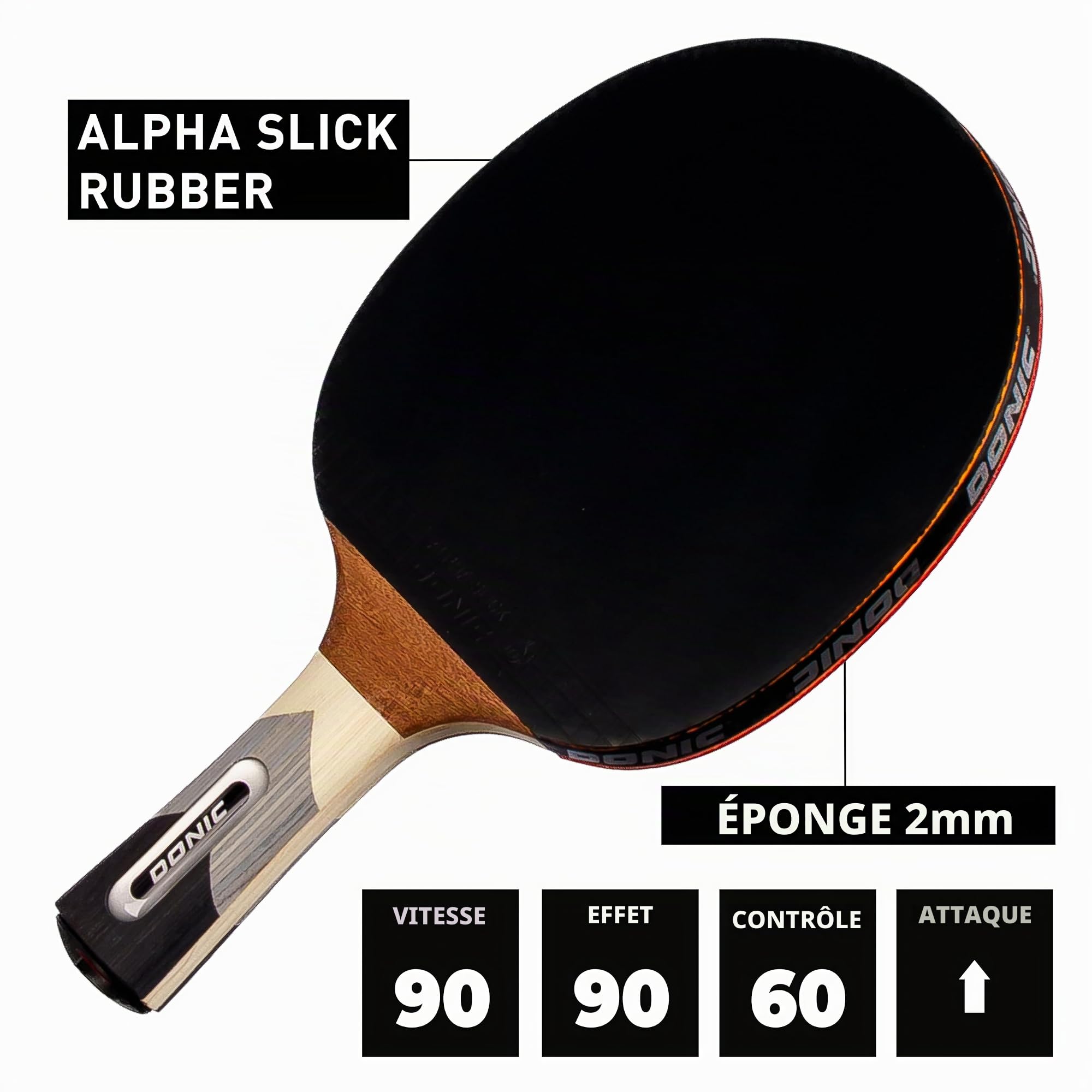Donic-Schildkröt Raquette de Tennis de Table Waldner
