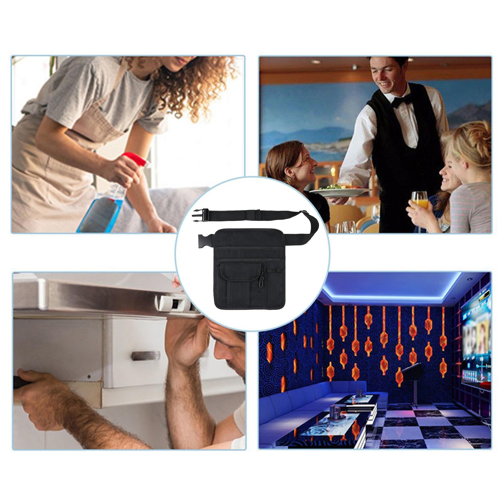 De Vidrio De Camarero, Bolso De De Camarero, De Accesorios De Restaurantes-Accesorios De La De Servicio-Restaurante, Delantal De Servicio De Trabajo, De Almacenamiento D