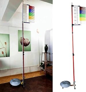 FLTRGO 3.9ft-11.5ft Vertical Jump Tester Measurement, Basketball Jump Training Scale, Portable Fitness Vertical Jump Power Trainer, Gym Equipment Tool