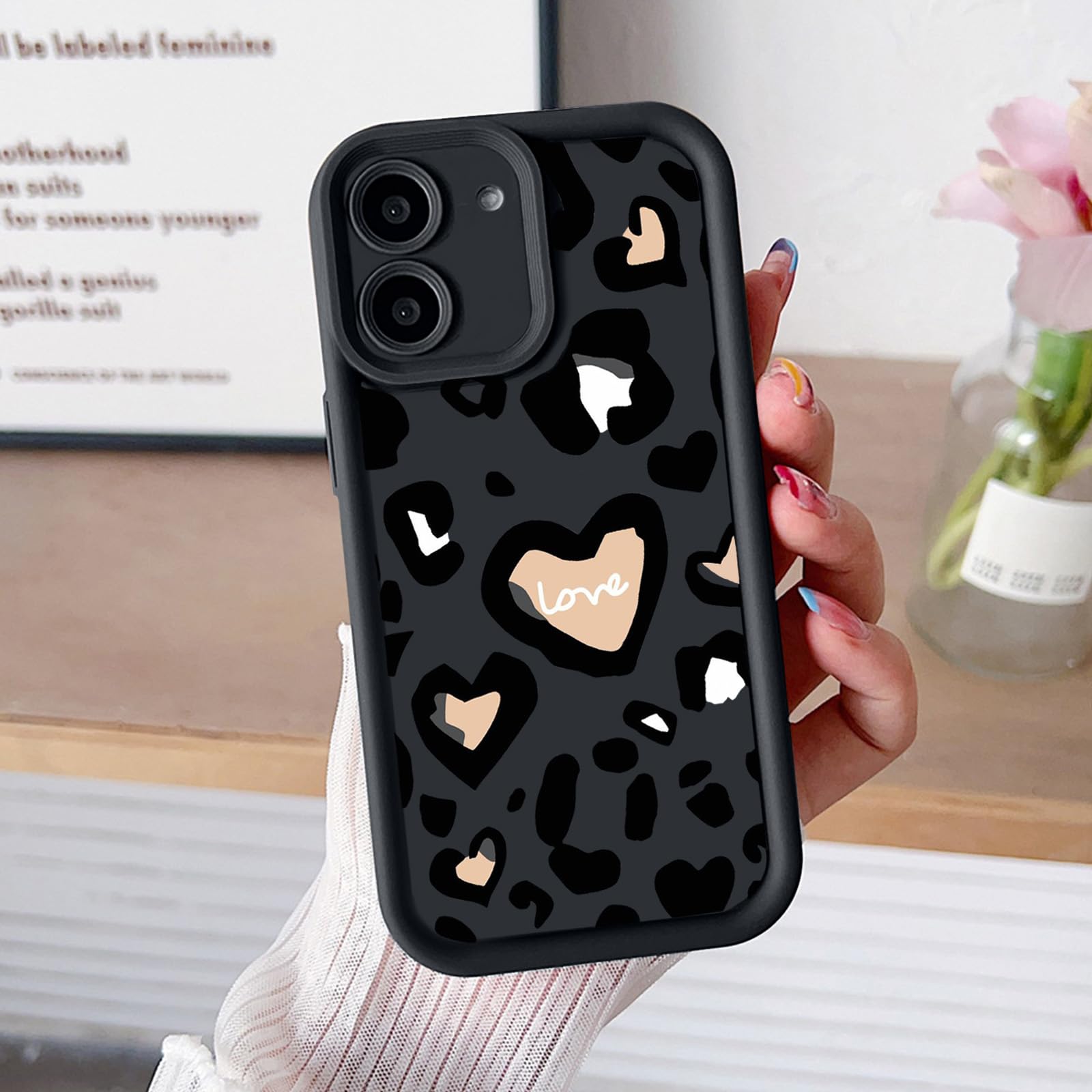 Custodia Trasparente Con Glitter E Stampa Leopardo Per Xiaomi Redmi Note 12 4G – TPU Morbido Antiurto, Viola