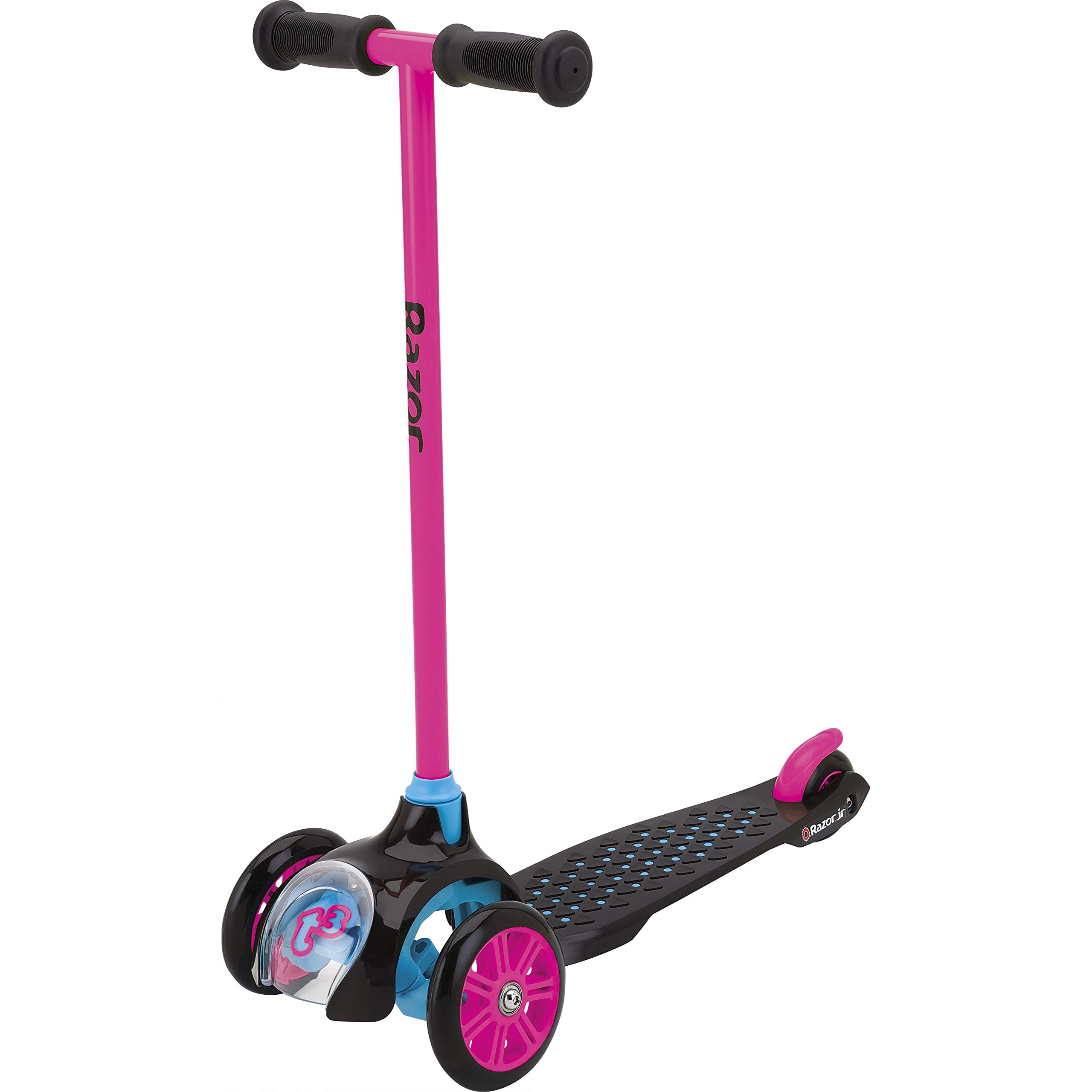 Jr. T3 Kick Scooter for Kids Ages 3+ - Lightweight, Advanced Tilt-to-Turn Technology, For Riders up to 48 lbs