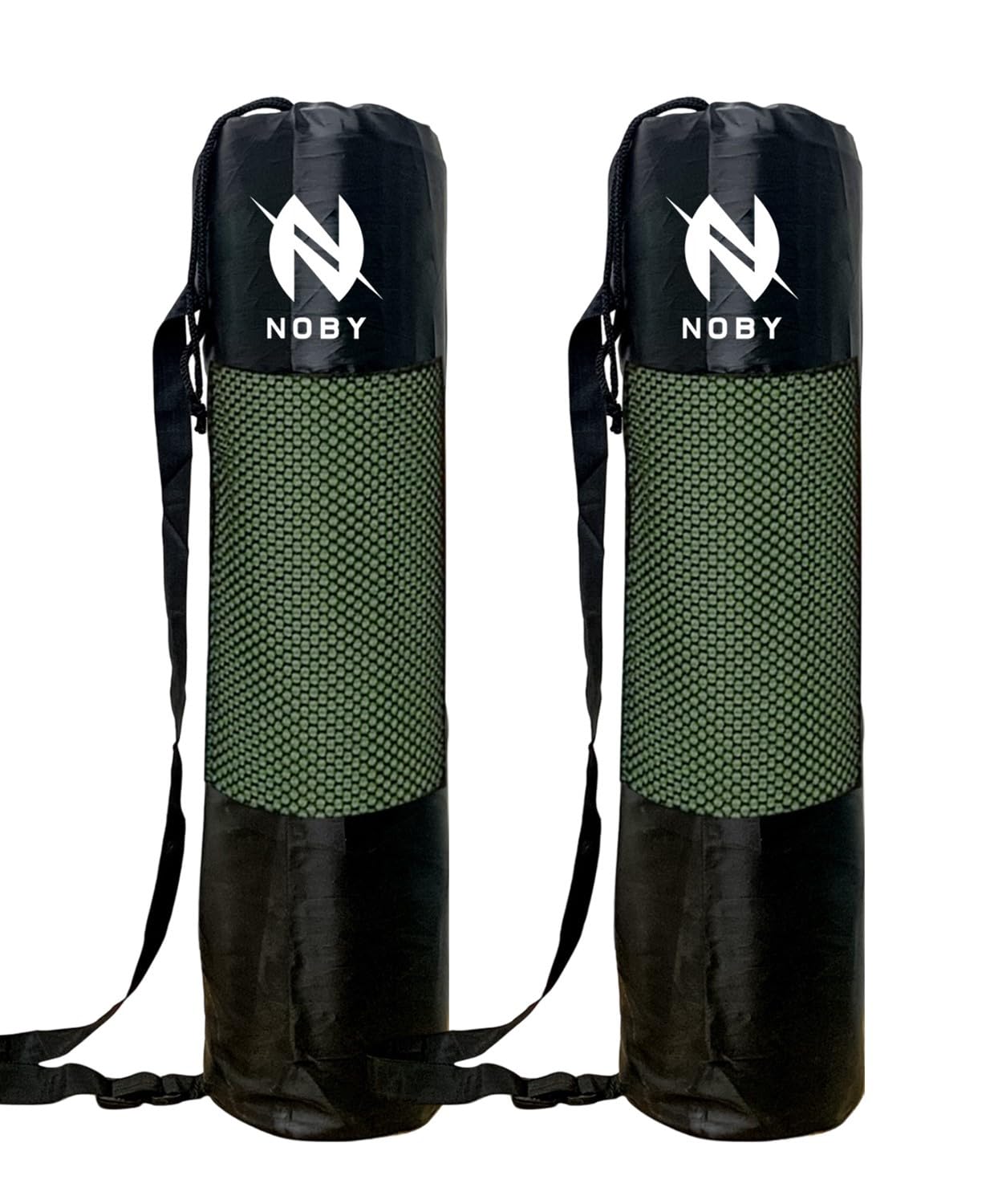 NOBY Yoga Mat Cover Bag for Men and Women, Stylish Breathable, Flexible, Lightweight, Washable Mat Cover, Large Size, 4mm to 6mm Yoga Mat Fit, Water Proof Polyester Yoga Mat Bag Set of 2-image-41