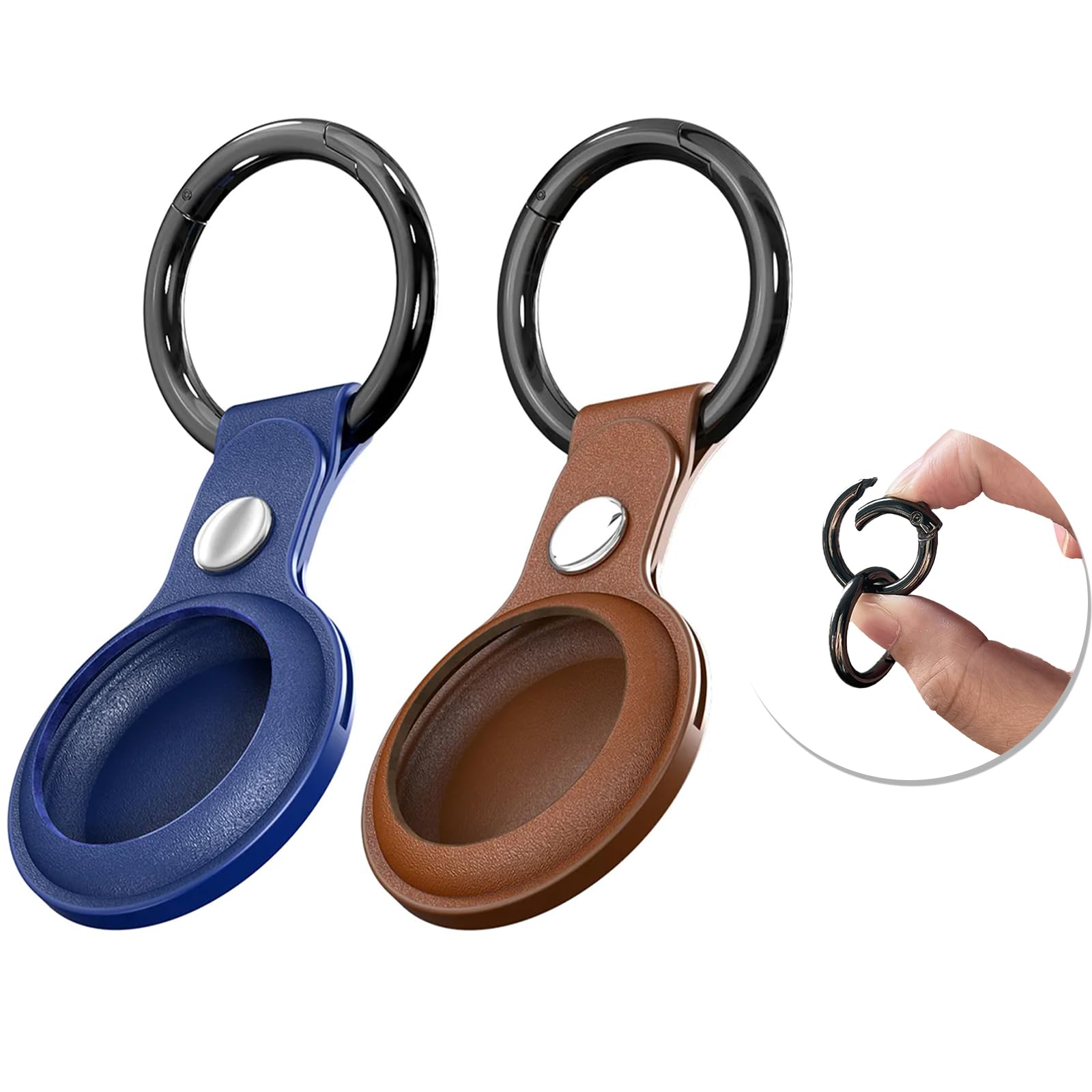 12Pezzi Scatto Molla Rotonda, Moschettoni per Manici Borse a Uncinetto, 27mm Moschettone per Borse, Adatto All'uso Come Anelli per Borse, Moschettoni per Artigianato e Accessori Borsa (oro)