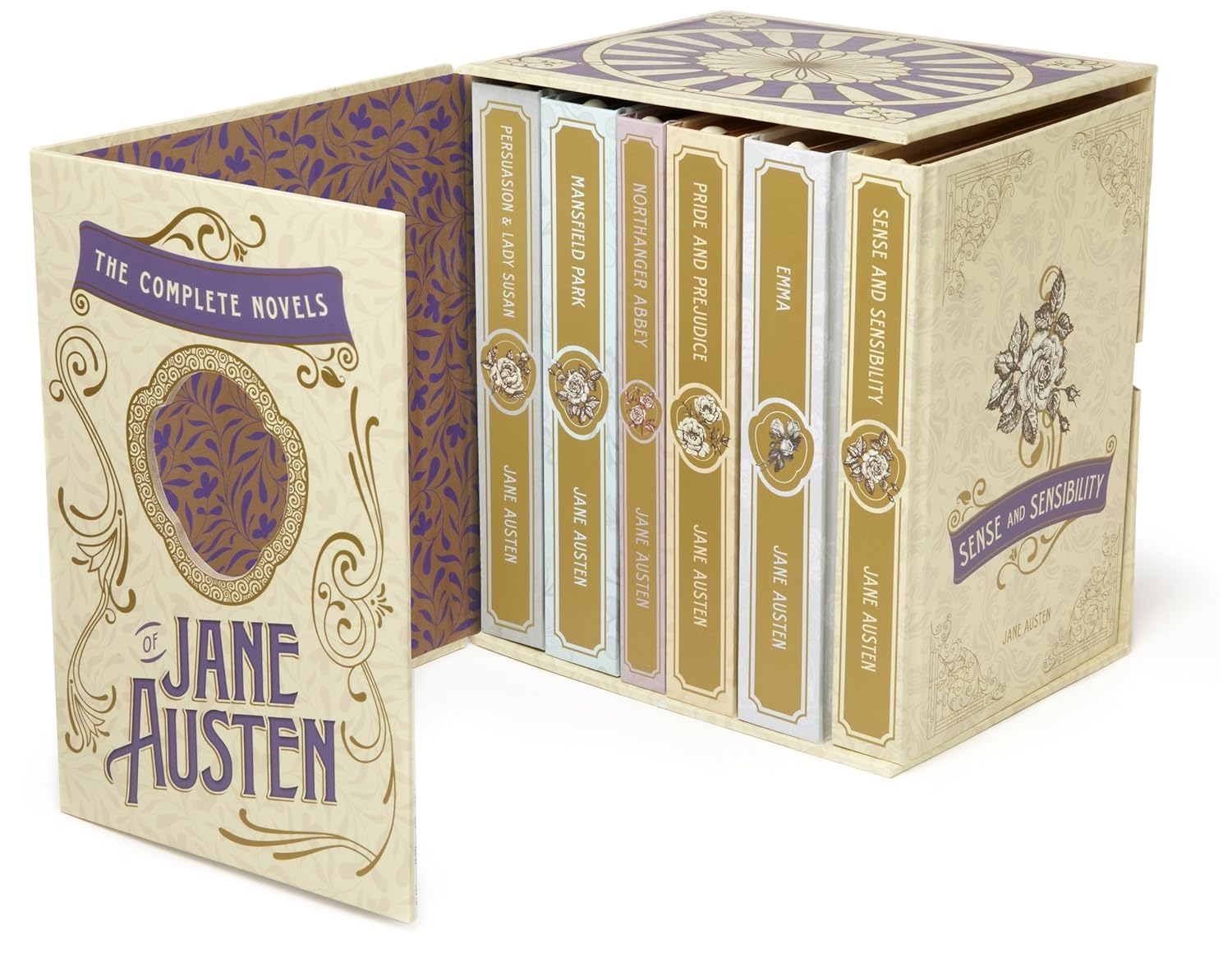 The Complete Novels of Jane Austen: Emma, Pride and Prejudice, Sense and Sensibility, Northanger Abbey, Mansfield Park, Persuasion, and Lady Susan (The Heirloom Collection) Hardcover – October 2, 2012