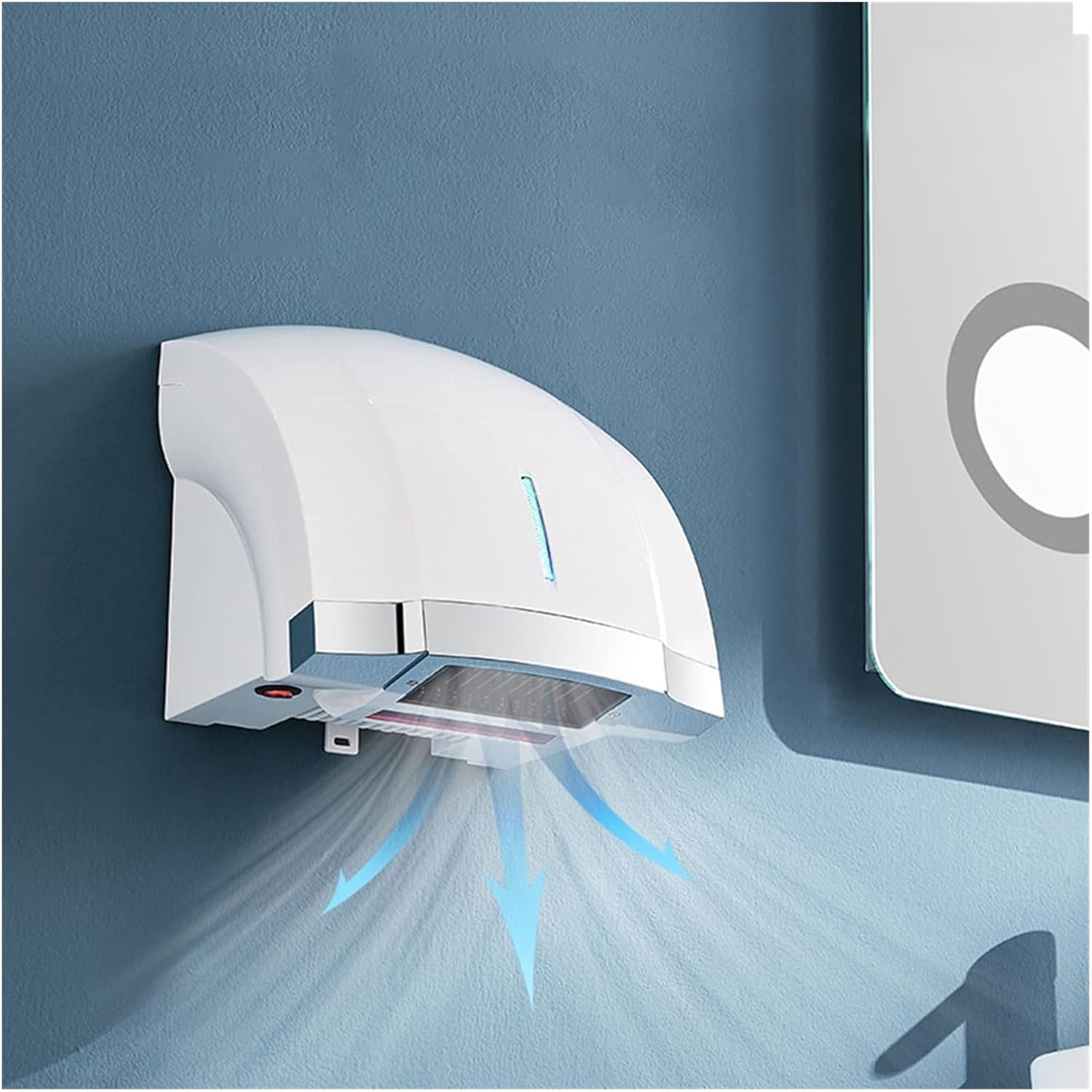 Hand Dryer Fully Automatic Induction Hotel Home Bathroom Hot and Cold Hand Dryer Hand Dryer Hand Dryer Hand Dryer for Toilets CommercialHousing,