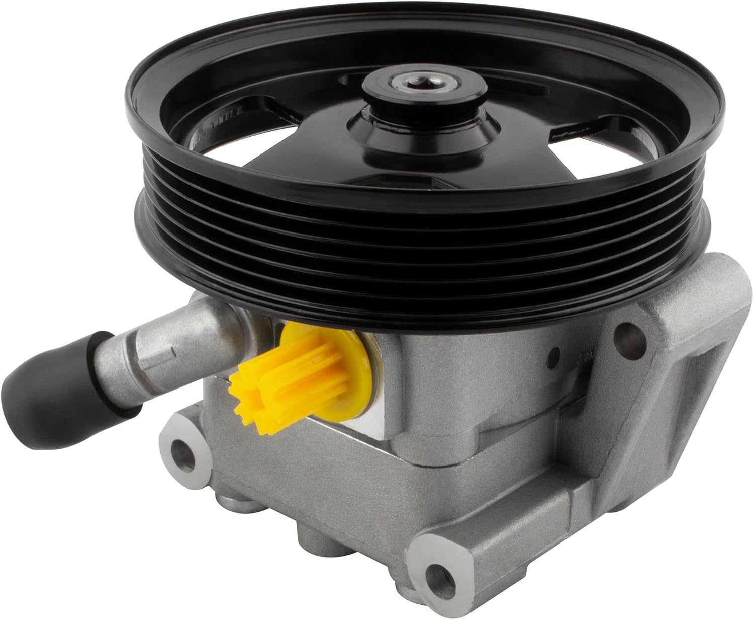 BOXI Power Steering Pump Compatible for Jaguar XF 2013 2014 2015 L4 2.0L Sedan 4-Door | Replaces OE# CH523A696AB CH523A696BA LR032053 LR077466