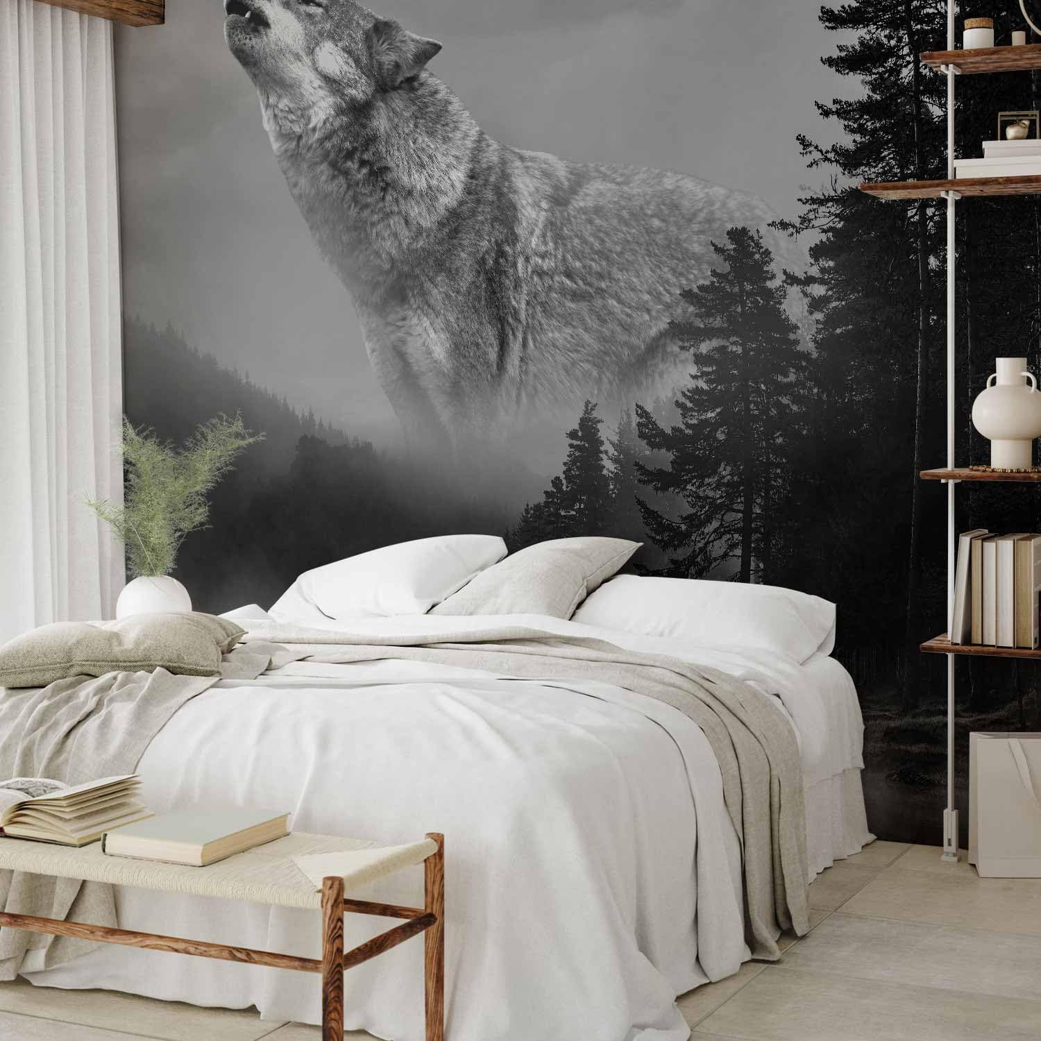 Stencil Tropicale Foglie Jungle - 60cm, Modello Mandala, Riutilizzabile Per Pareti E Pavimenti - Foto 13