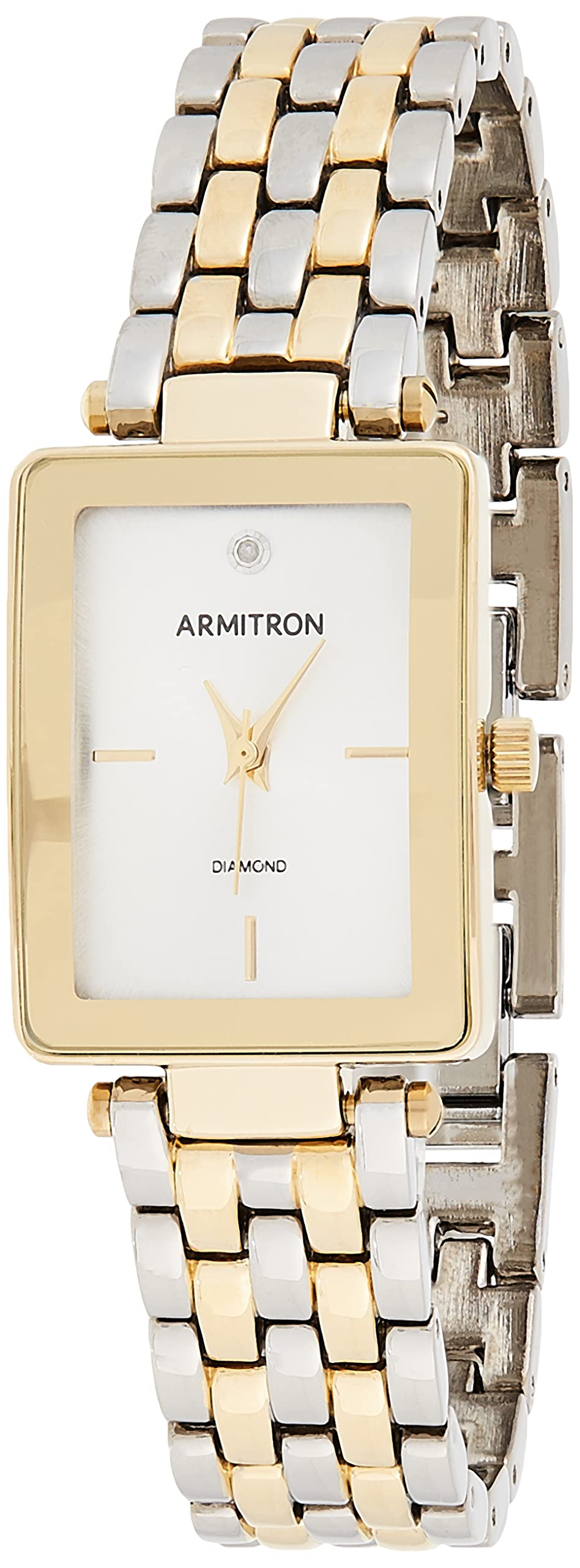 ArmitronWomen's Genuine Diamond Dial Bracelet Watch, 75-5769