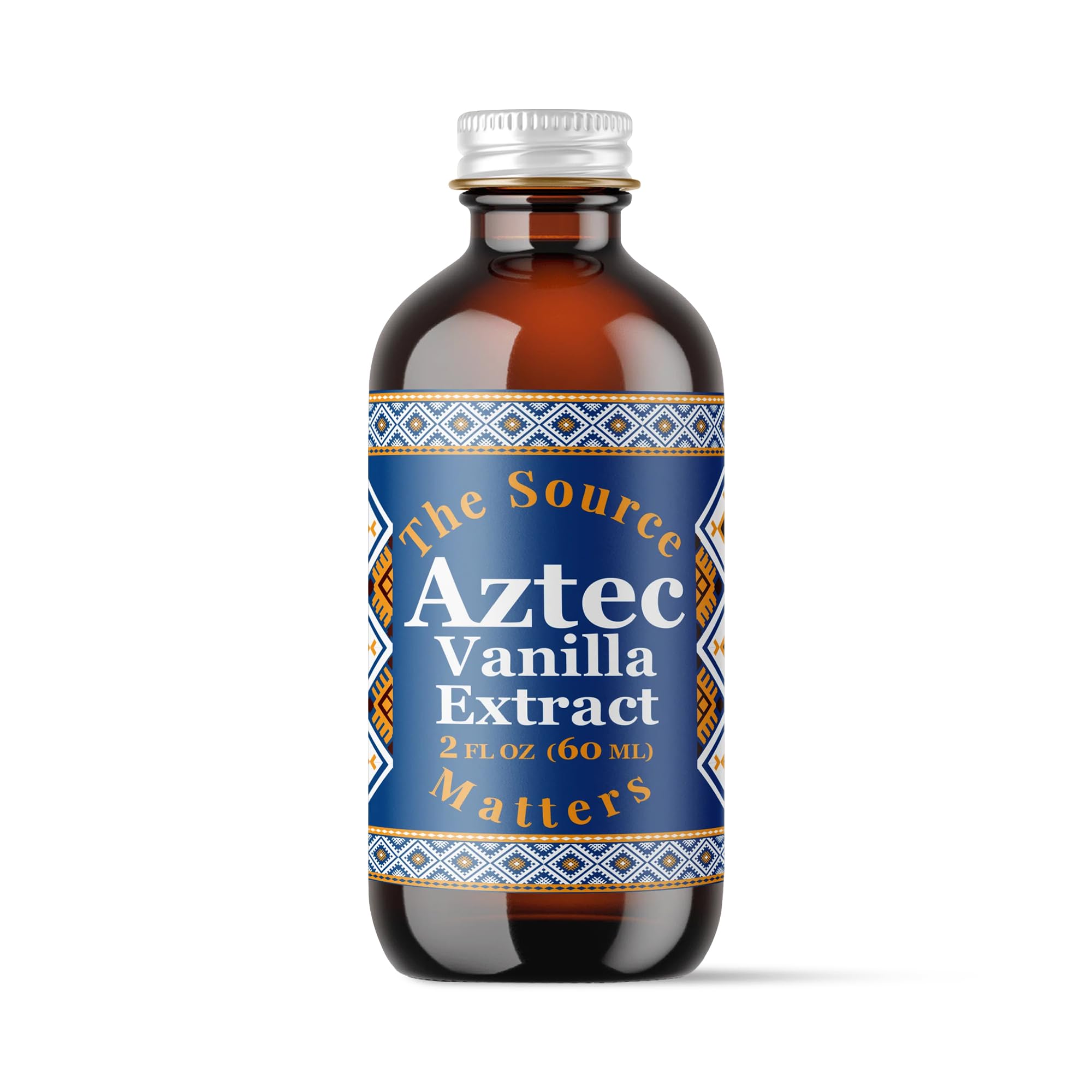 Aztec Mexican Vanilla Extract by The Source Matters | Premium Authentic Vanilla Extract from the Huasteca Region of Mexico (2 oz)