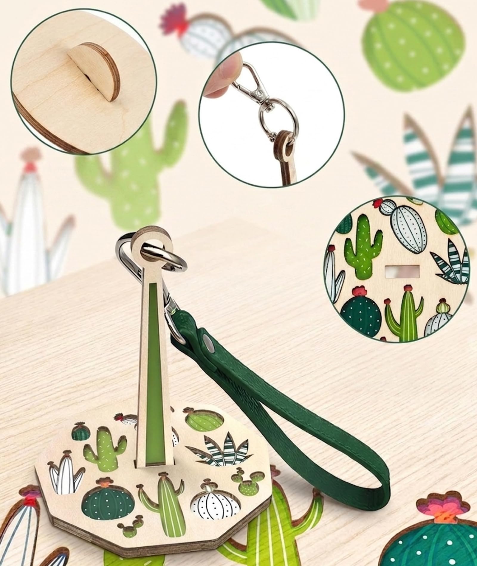 Portable Yarn Holder, Yarn Holders for Crochet, Thread Holder Ideal for Knitting At Home, On The Go, While Traveling, in Waiting Rooms, During Commutes, and At Craft Clubs Or Sewing Classes 1