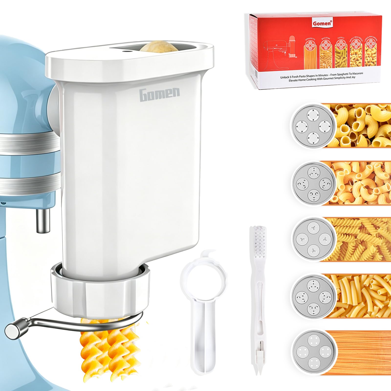 Pasta Press Attachment for Kitchenaid Stand Mixer