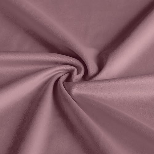 Miniatura 373 de Puf de 5 pies, puf grande con relleno de espuma viscoelástica, sofá puff esponjoso con funda de terciopelo holandés, puf redondo para sala de estar,