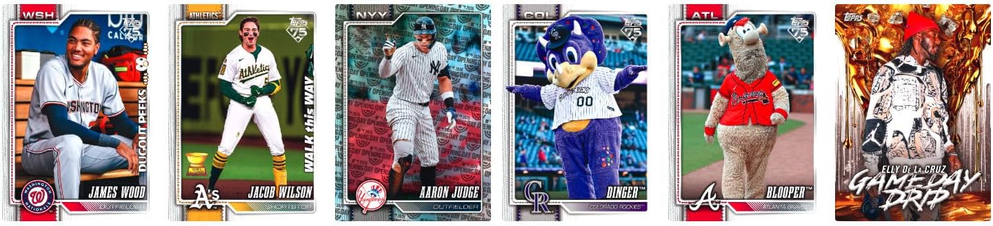 2026 Topps Celebration Baseball Series 1 MEGA box (14 pks/bx)