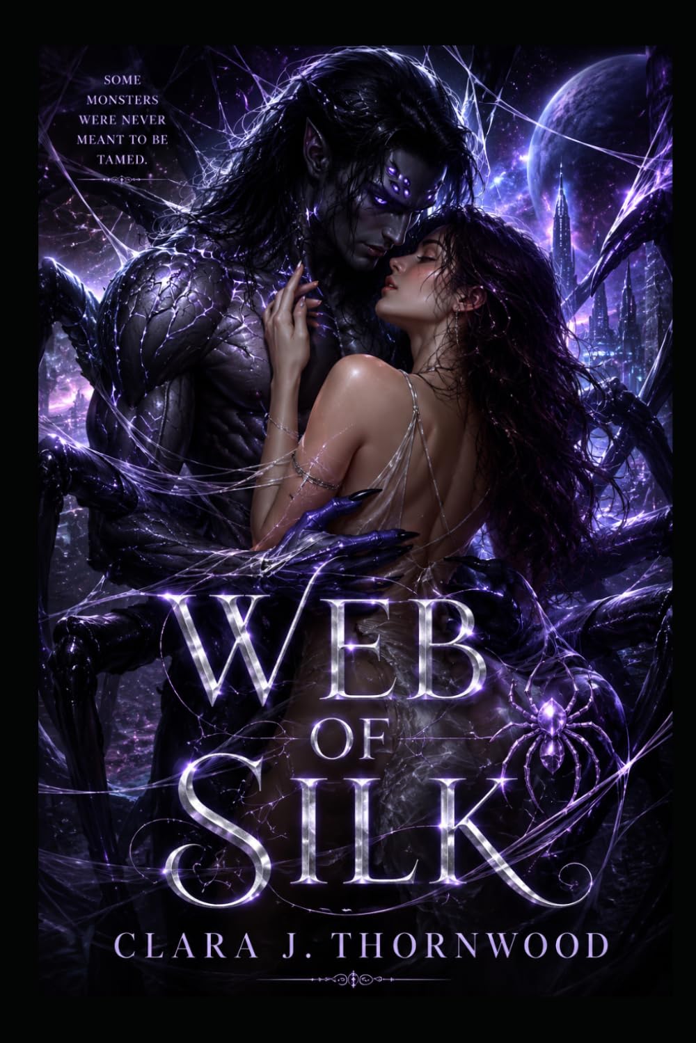 Web of Silk: Steamy Sci-Fi Monster Romance (Spider Silk Series)