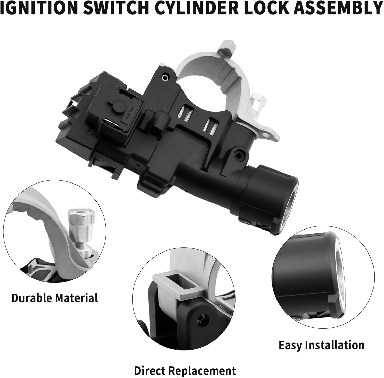 Ignition Lock Housing 989-019 Compatible with Ford Focus 2009-2011, Escape 2008-2010, Mercury Mariner 2008-2010, Mazda Tribute 2008-2011, Replaces# 9L8Z3511A, 8L8Z3511B