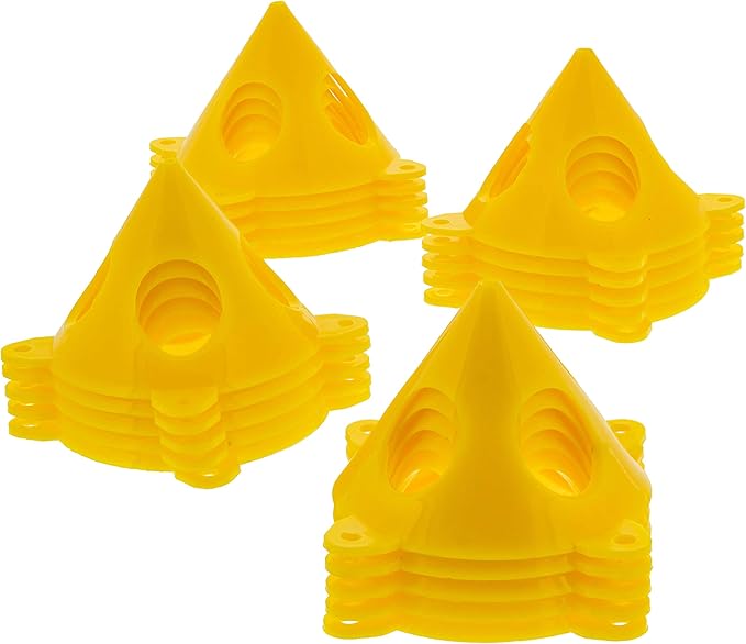 Amazon.com: U.S. Art Supply Yellow Cone Canvas and Cabinet Door Risers ...