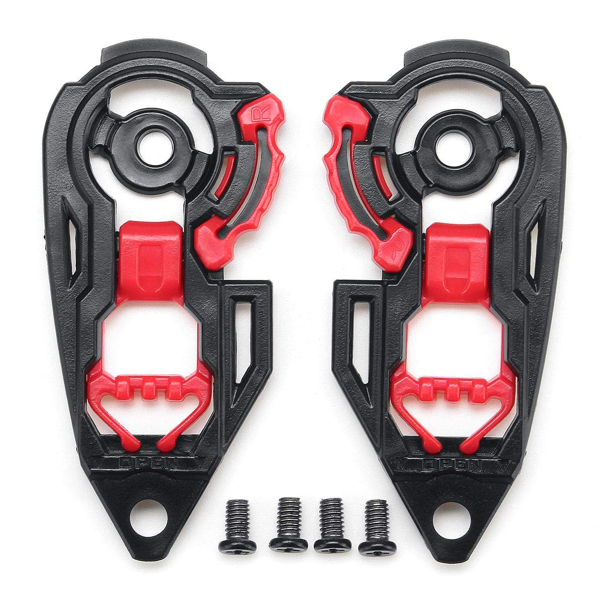 Motorcycle Helmet Visor Shield Gear Base Plate Set for AGV K1 K3SV K5 / K3 K4 (02#)