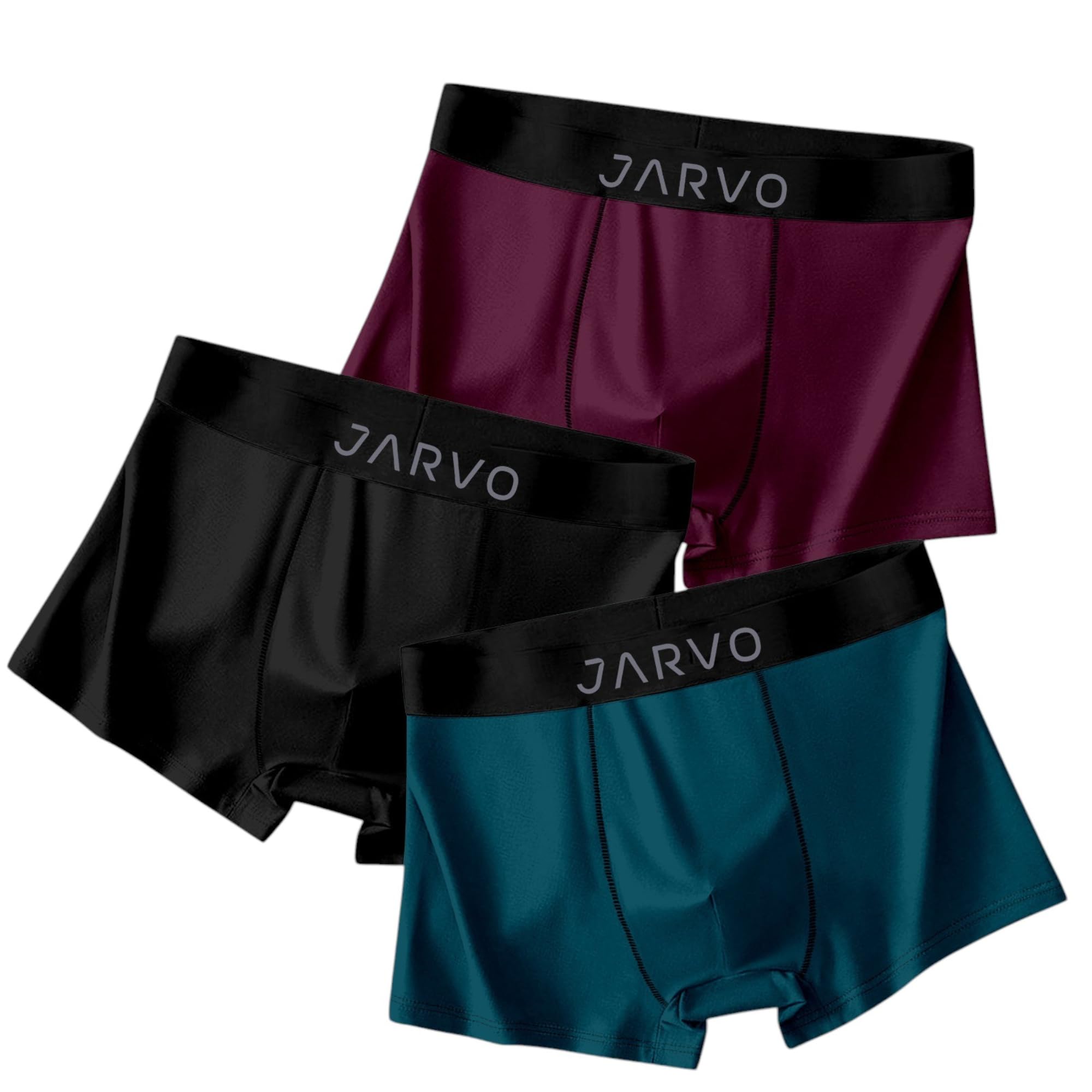 jarvo Men's Nylon Fabric Printed Underwear - Comfortable, Breathable, and Stylish Printed Briefs-Pack Of-3-JI-0789-picture-31