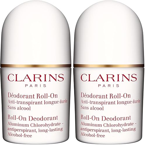 Miniatura 7 de Clarins Desodorante antitranspirante roll-on | Sin alcohol | Sin residuos blancos | Fórmula de larga duración, no pegajosa | Todo tipo de piel,