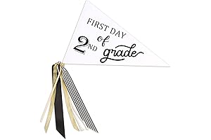 CINPIUK First Day of Second Grade School Flag