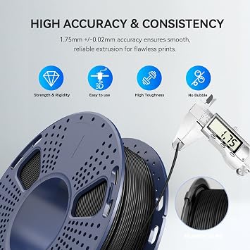 JAYO TPU 95A 3D Printer Filament Bundle 1.75mm, 250g, 4-Pack
