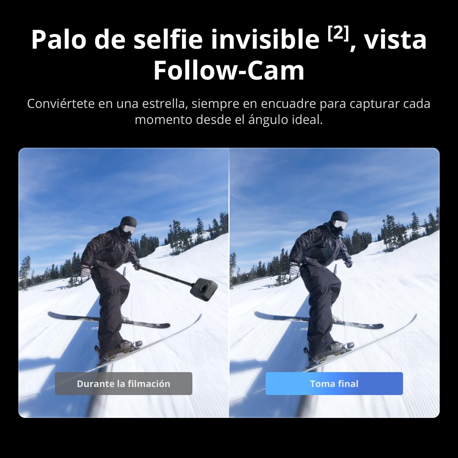 DJI Pack Aventura Osmo 360 Bundle, cámara 360 con Imagen 360° de 1 Pulgada, Vida útil de batería extendida con 3 baterías, Video 360° en 8K Nativo, cámara de acción para Deportes, vlog