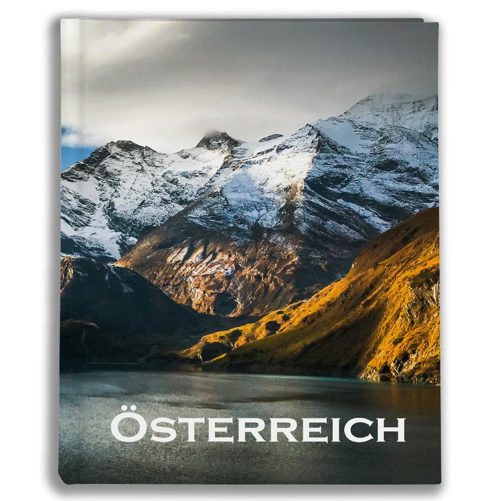 Urlaubsfotoalbum 15x21: Oesterreich, Fototasche für Fotos, Taschen-Fotohalter für lose Blätter, Urlaub Oesterreich, Handgemachte Fotoalbum