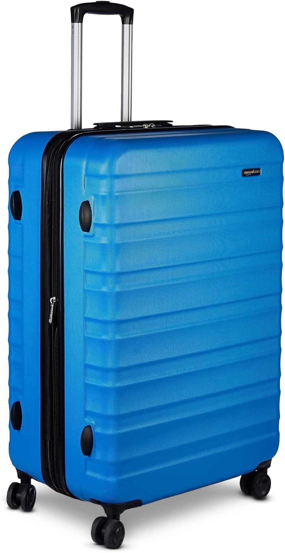 30" Hardside Large Checked Luggage, Expandable For Up to 15% More Space, With Scratch-Resistant Surface, Four Multi-directional Wheels, Telescoping Handle, Light Blue