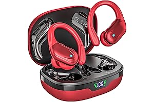 Wireless Noise Cancelling Earbuds with Hooks: The Ultimate Workout Companion