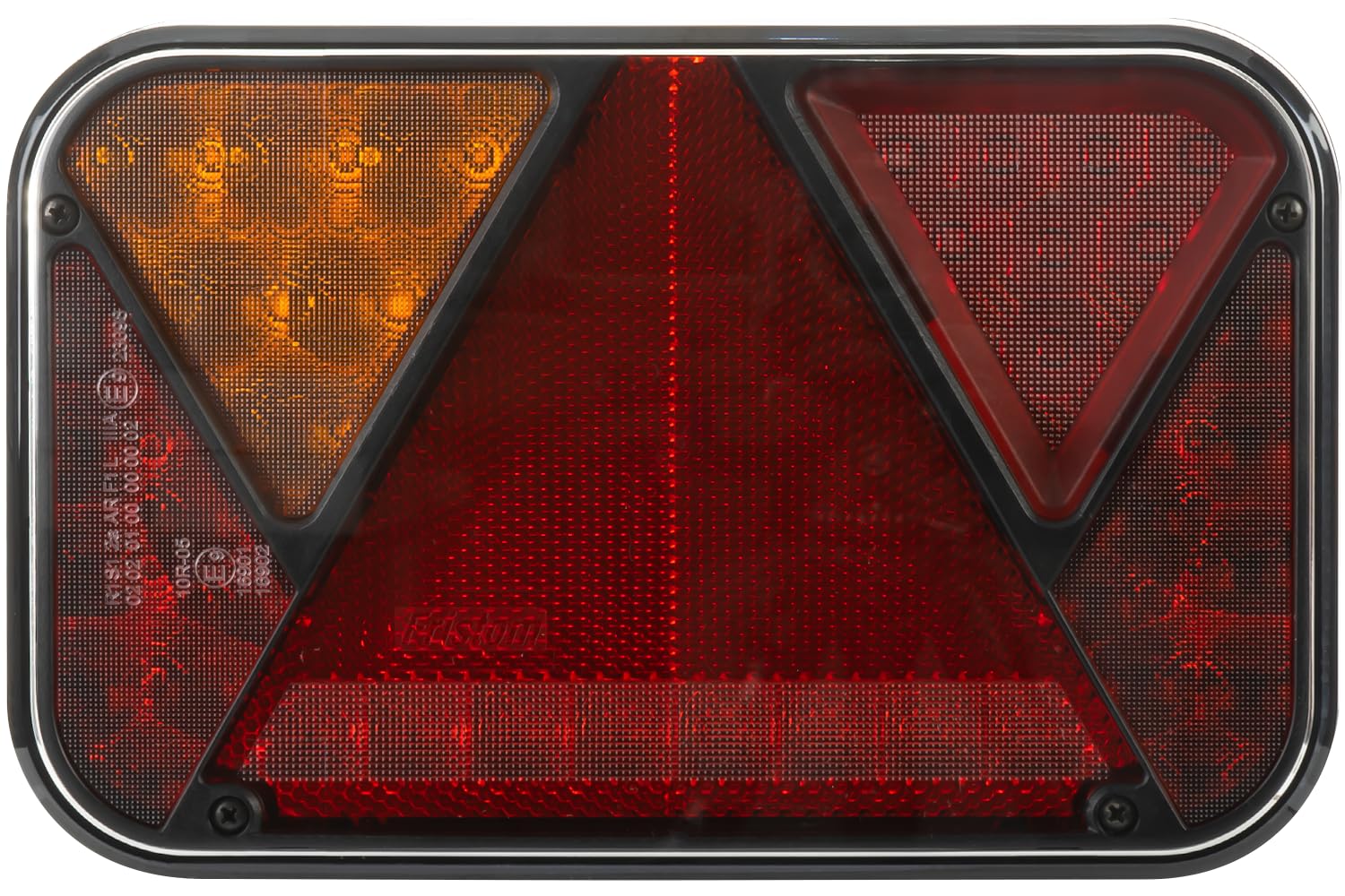 FRISTOM Kit déclairage FT-270 LED avec Faisceau Mantes 4m Prise 7 Broches 12V connecteurs baïonnette Feux arrière Gauche et Droit Set Complet pour remorque Plateau Utilitaire