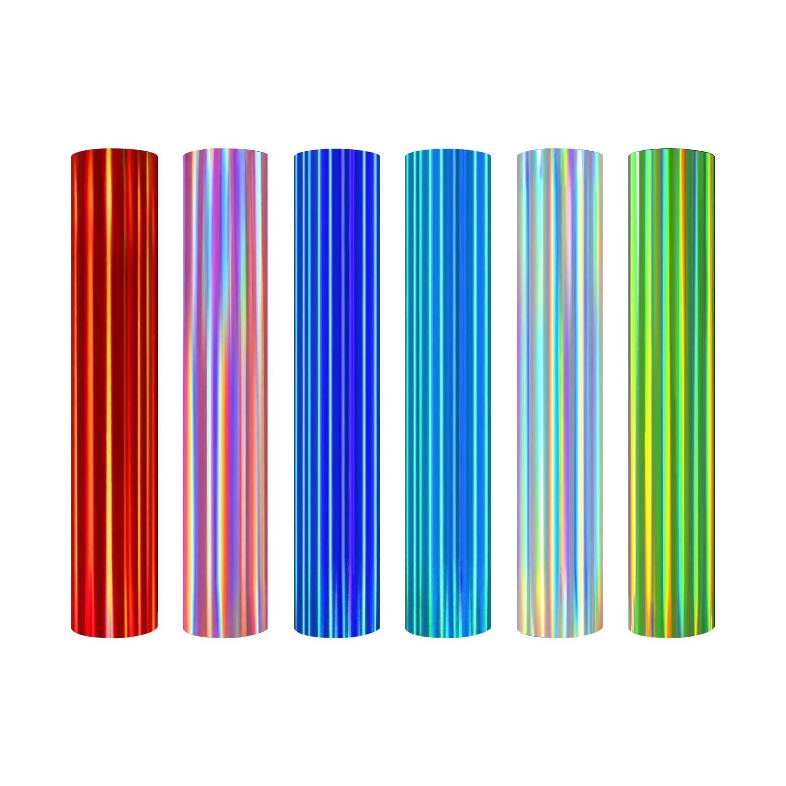 Vinylfolie 1 Rolle holografisches HTV-Vinyl